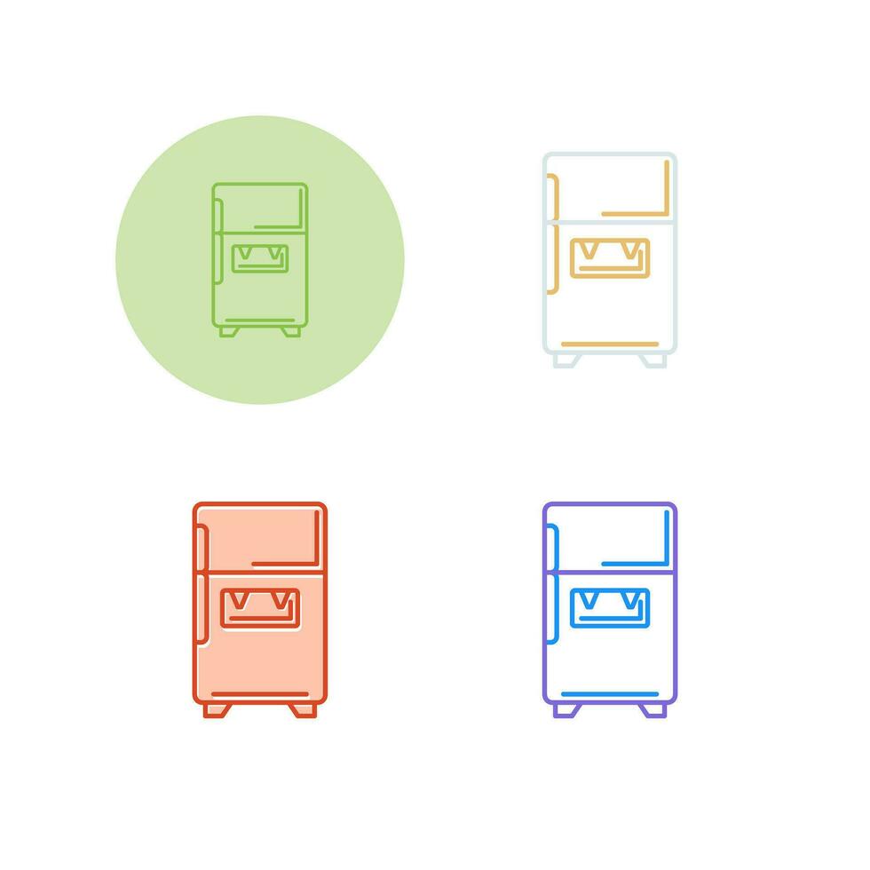 Refrigerator Vector Icon