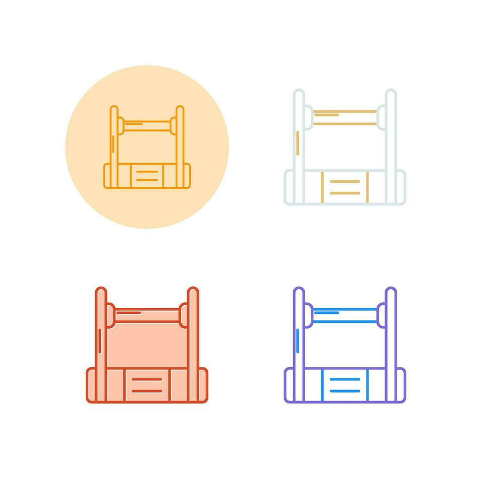 High Jump Vector Icon