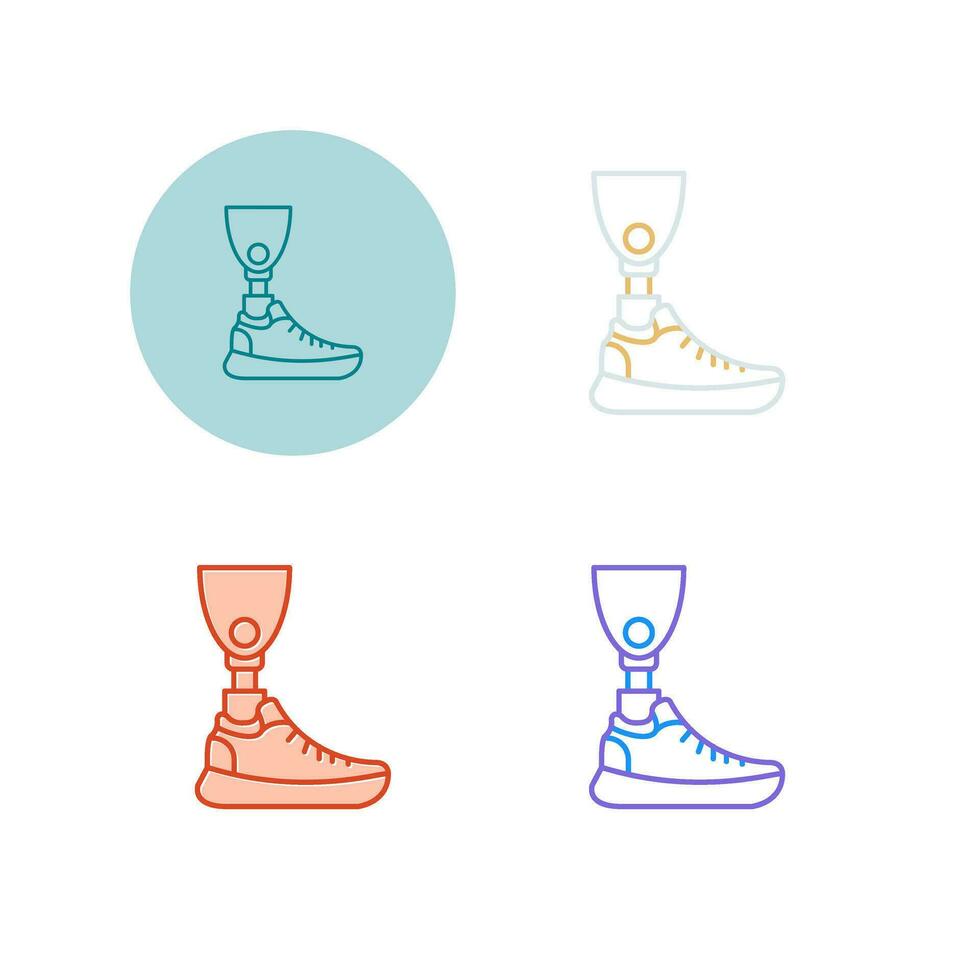 Prosthesis Vector Icon