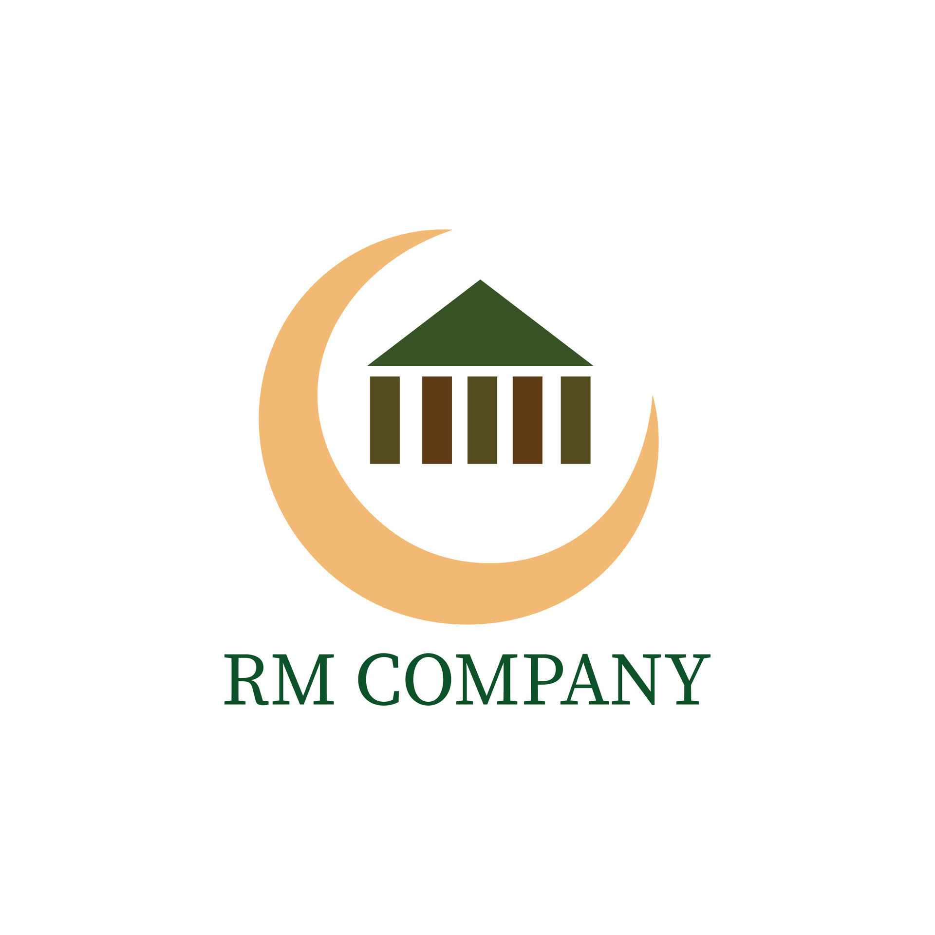 law logo unique simple logo creative design in flat style with color