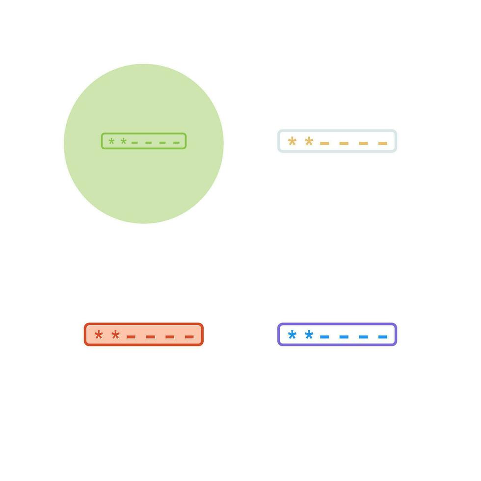 Enter Passcode Vector Icon