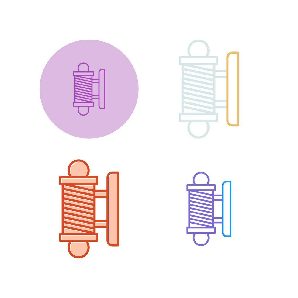 Barber Shop Pole Vector Icon