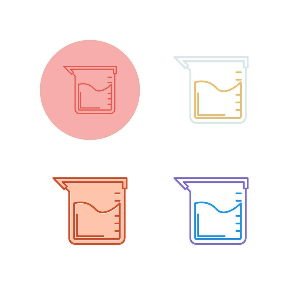 Beaker Vector Icon