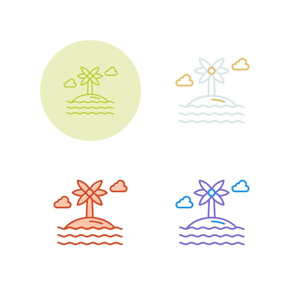 Tropical Vector Icon
