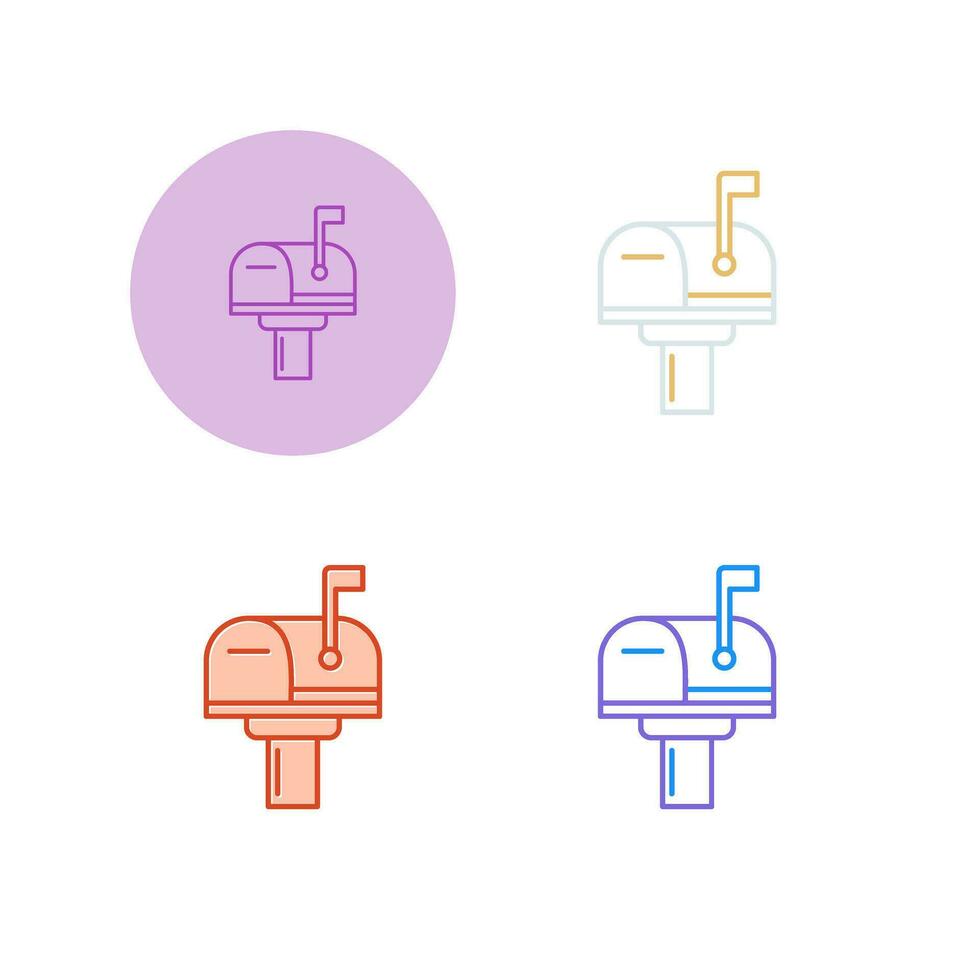 Mail Box Vector Icon