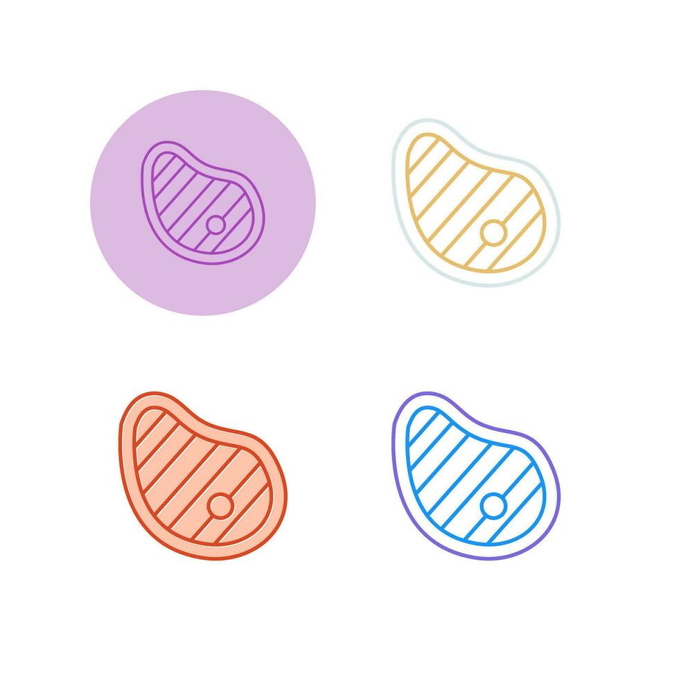Steak Vector Icon