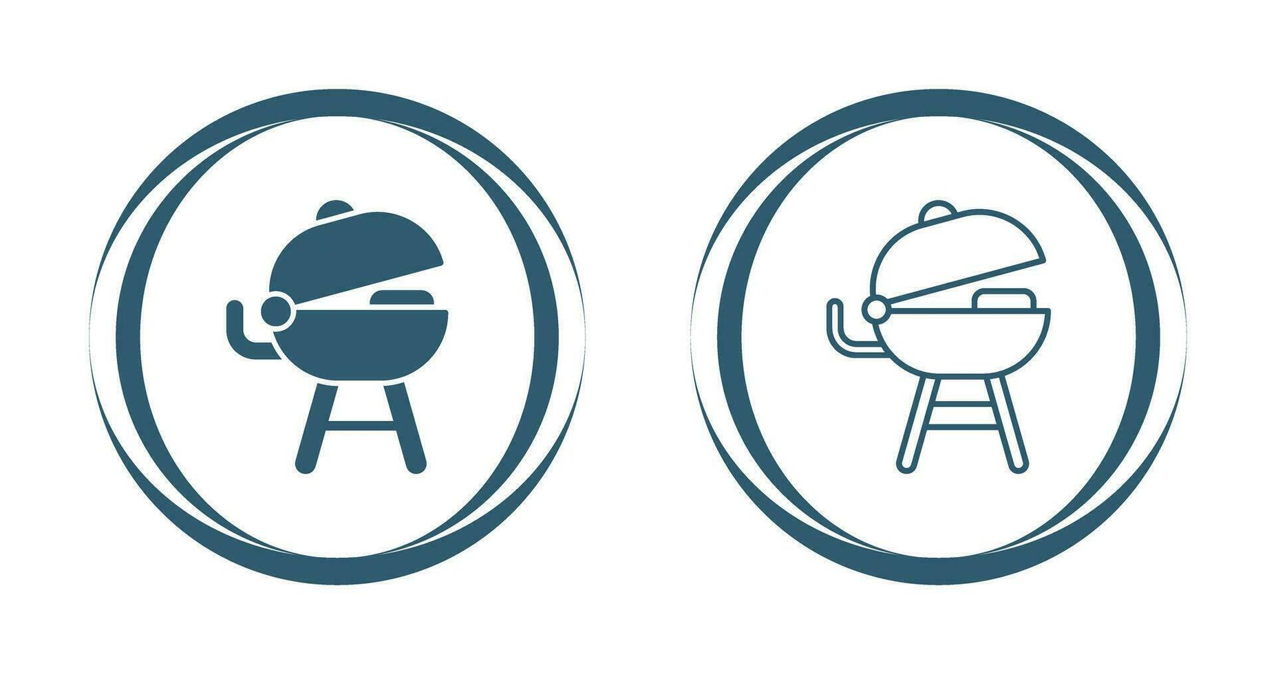 Grilled Vector Icon
