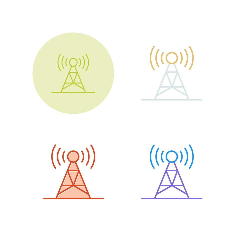 Signal Tower Vector Icon