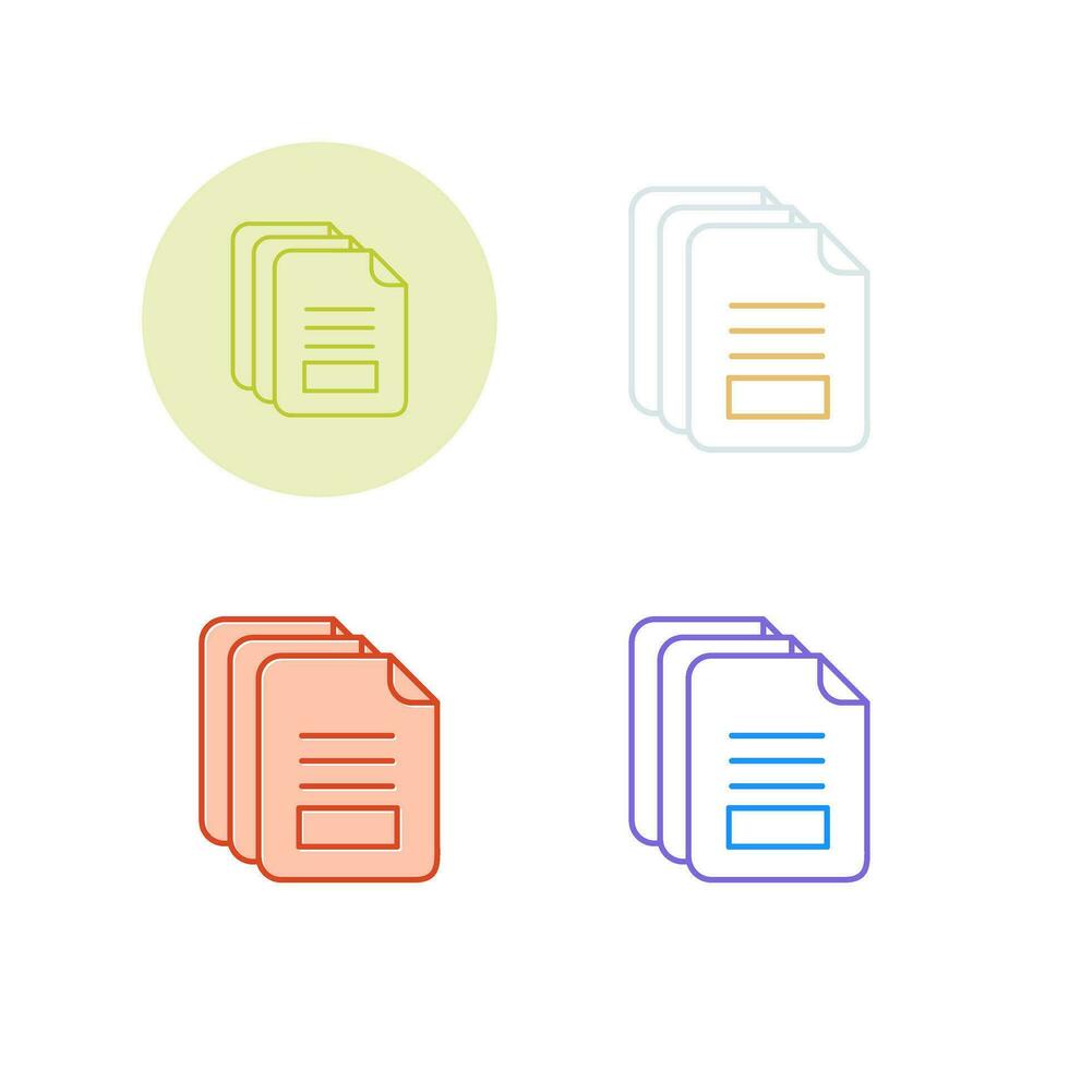 Document Vector Icon