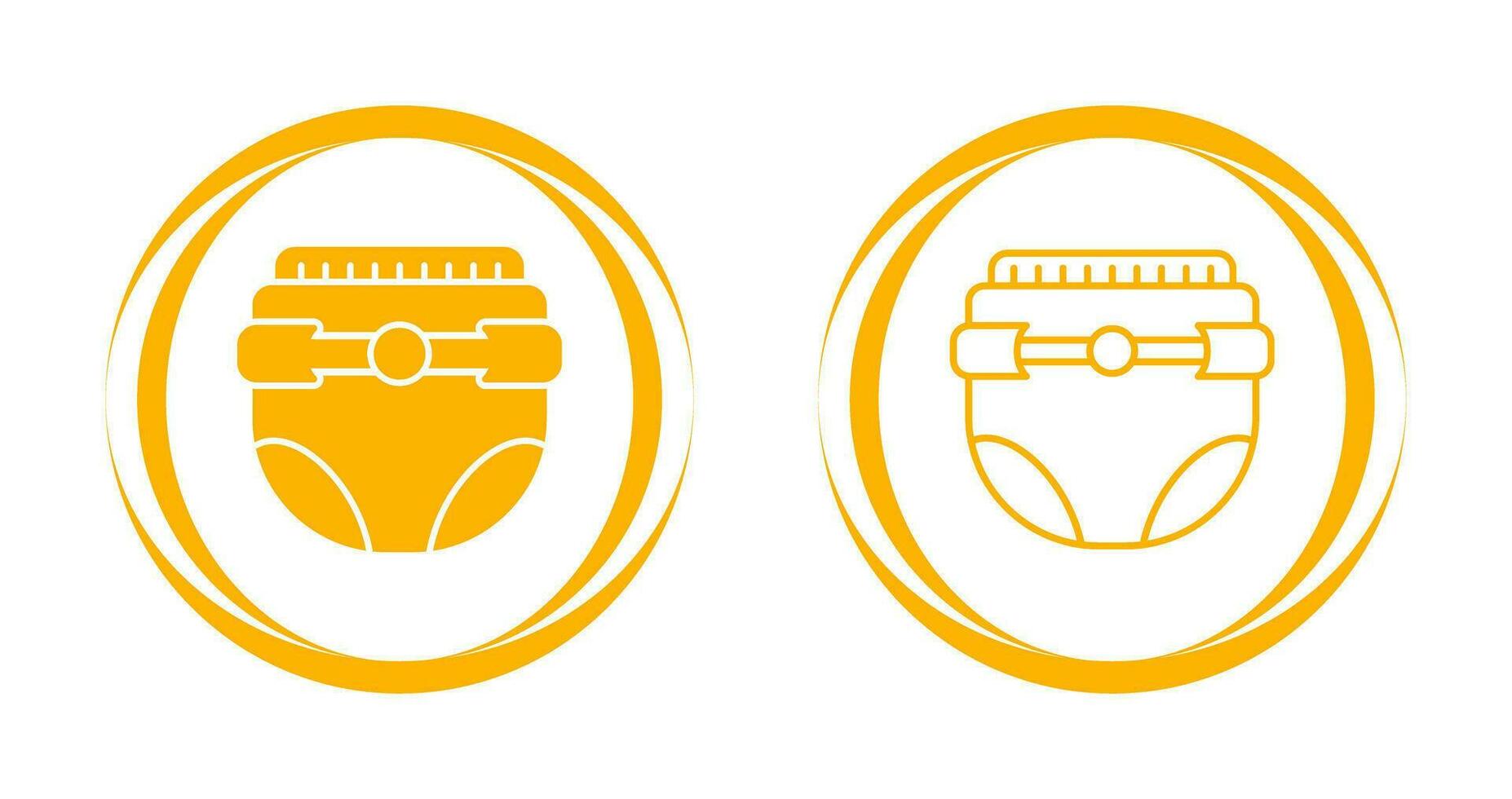 Diaper Vector Icon
