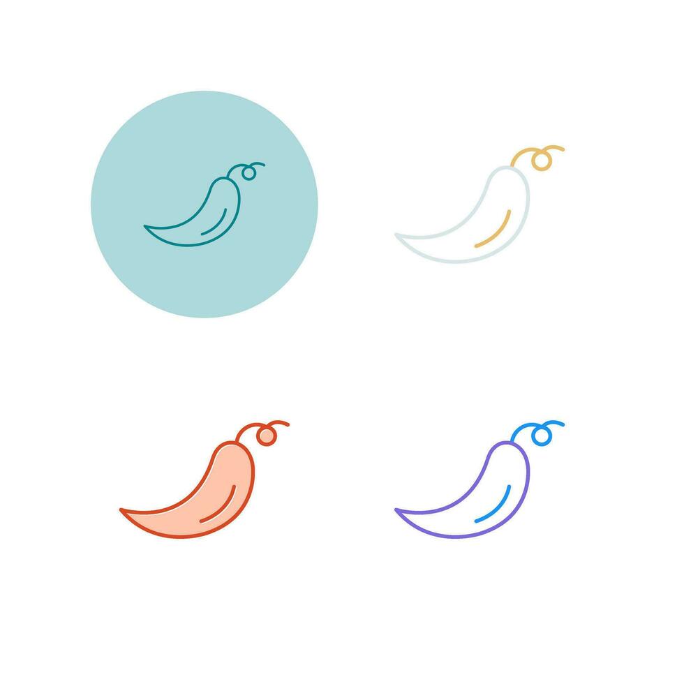 Chilli Vector Icon