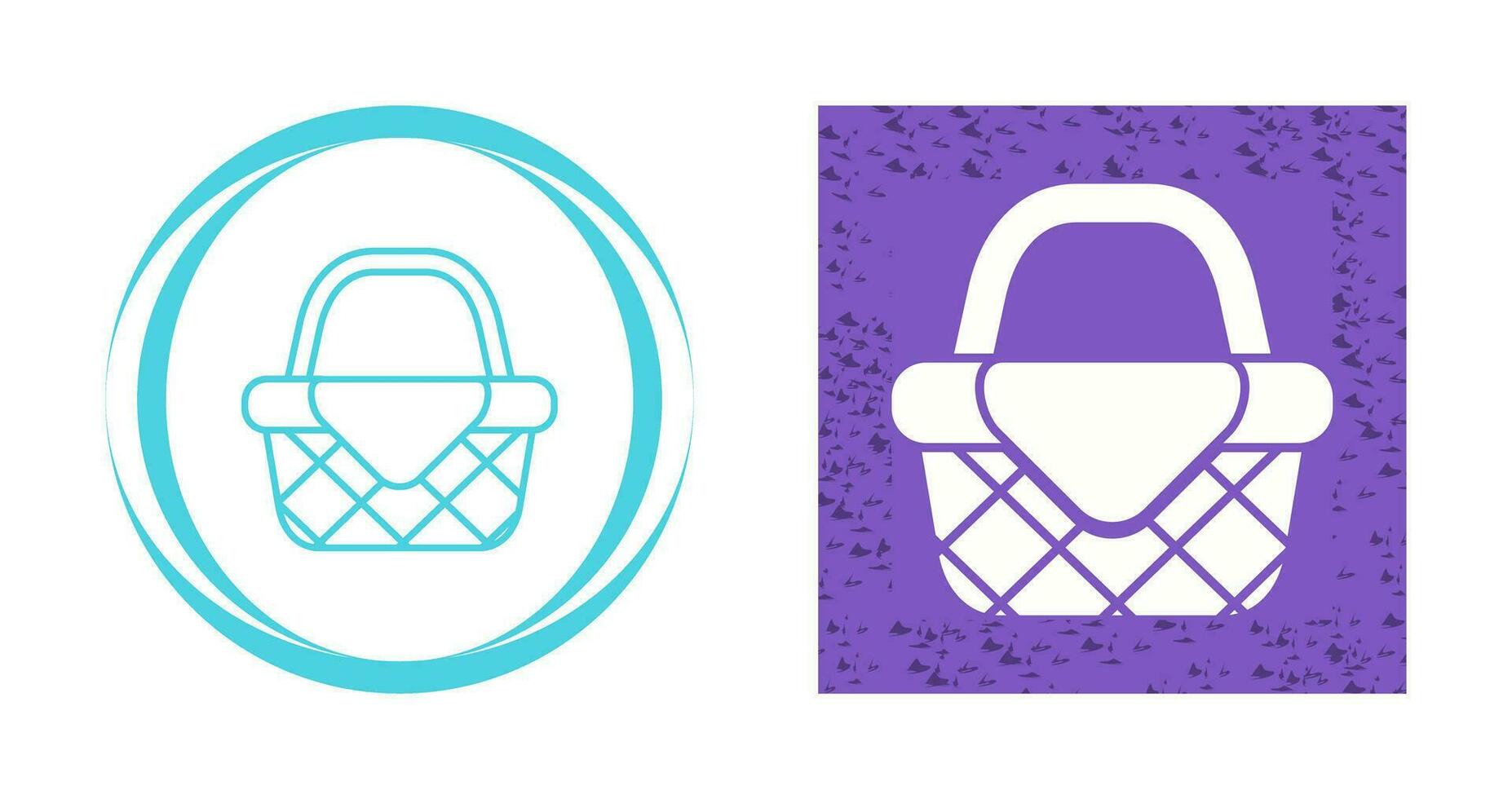 Picnic Basket Vector Icon