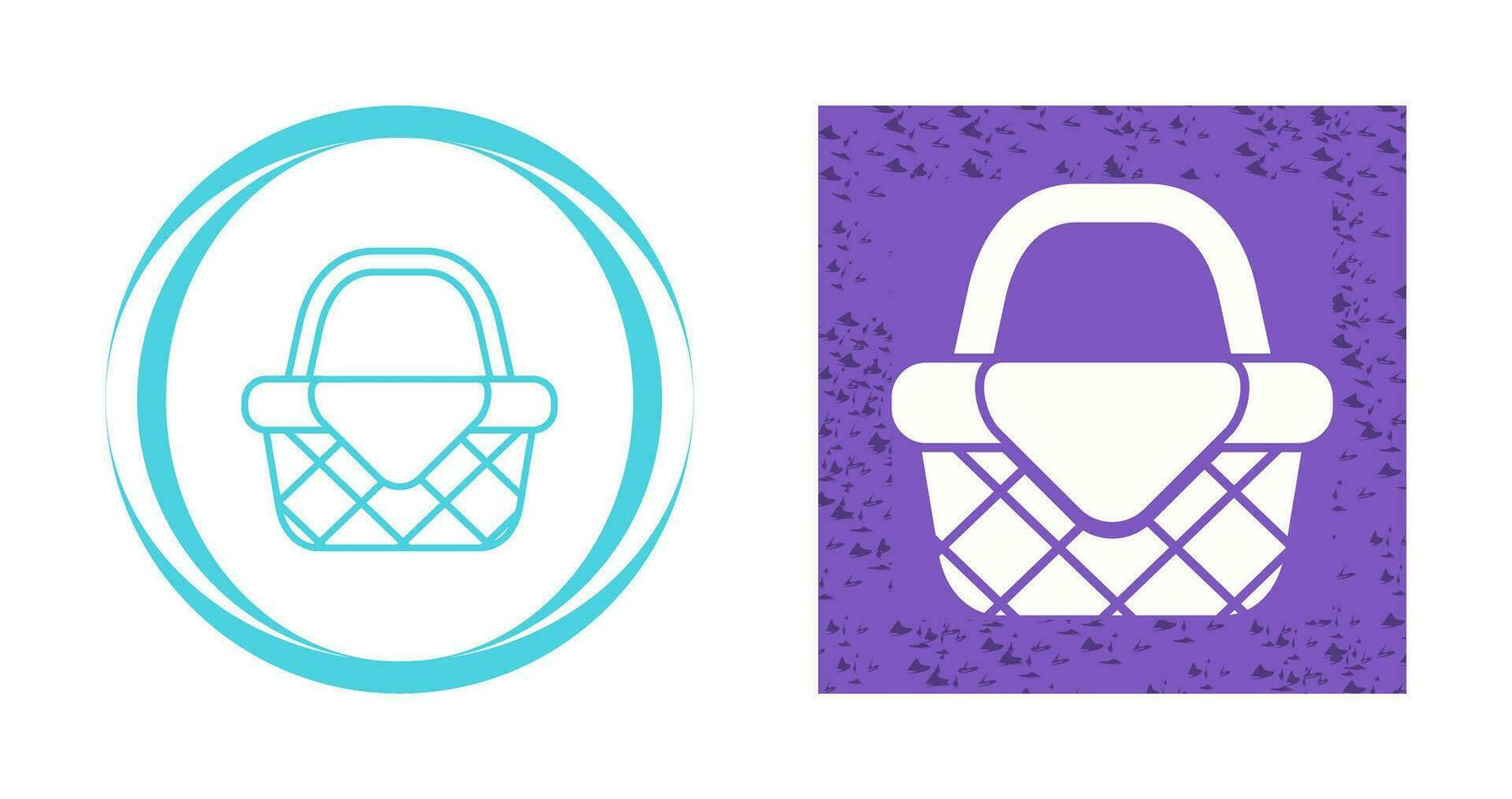 Picnic Basket Vector Icon