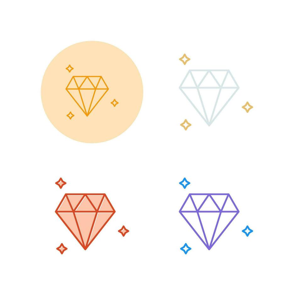 Diamond Vector Icon