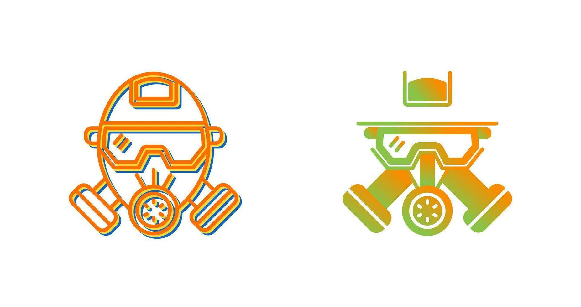 Gas Mask Vector Icon