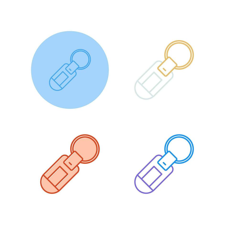 Keychain Vector Icon