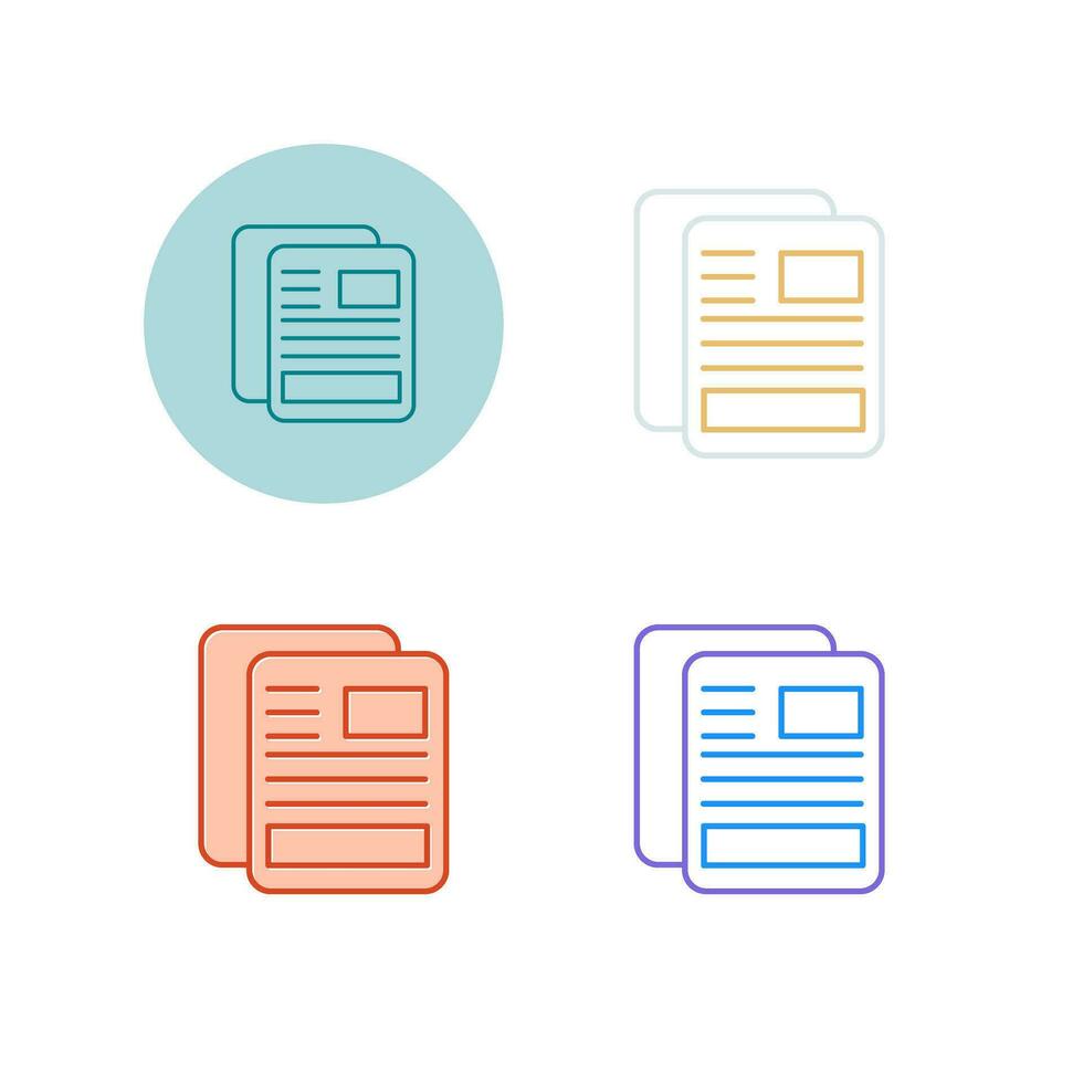 Paper Vector Icon
