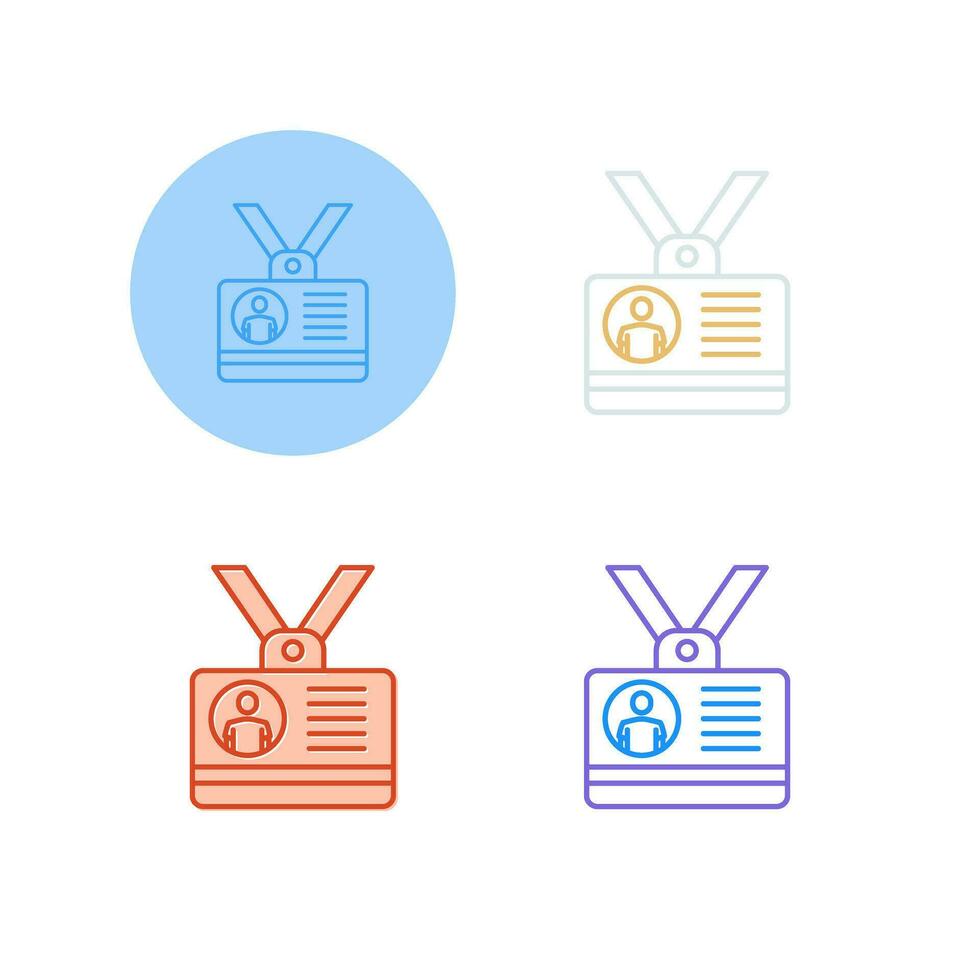 Idcard Vector Icon