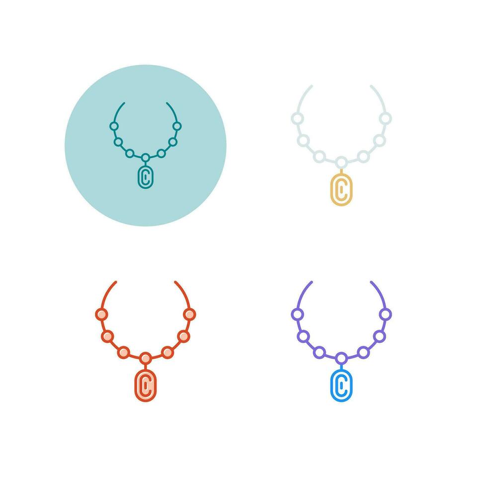 Necklace Vector Icon