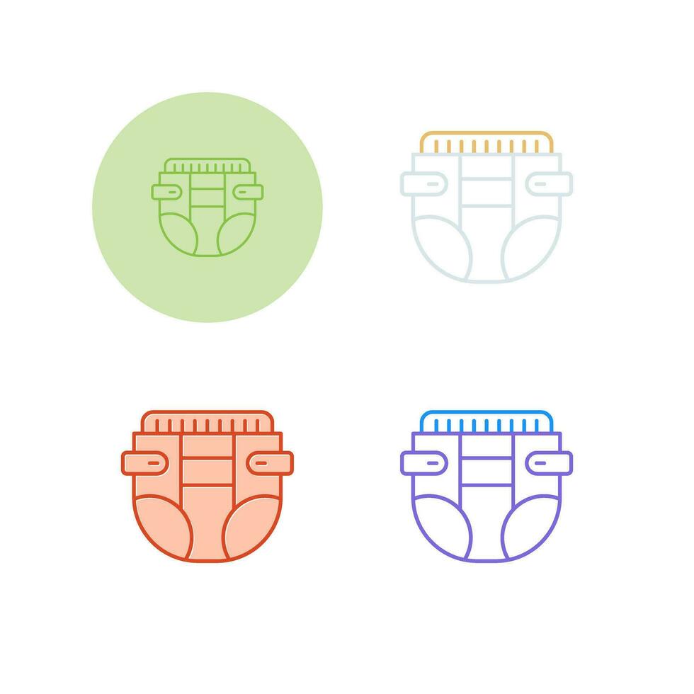 Diaper Vector Icon
