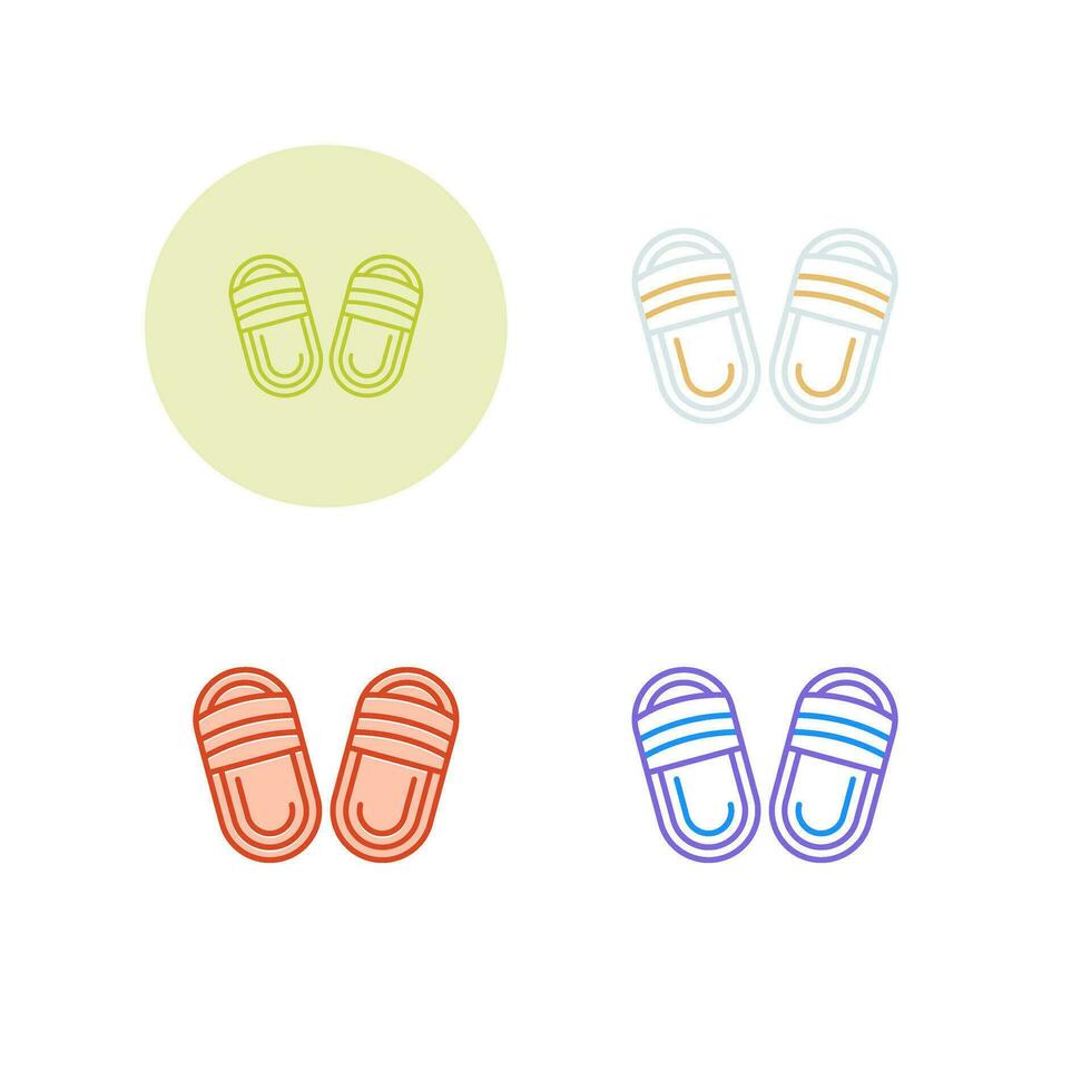 Slippers Vector Icon