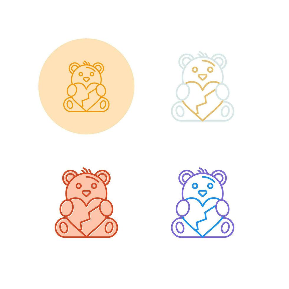 Teddy Bear Vector Icon