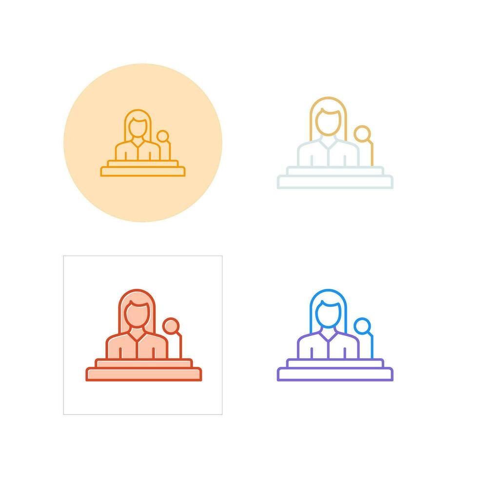 Lectern Vector Icon