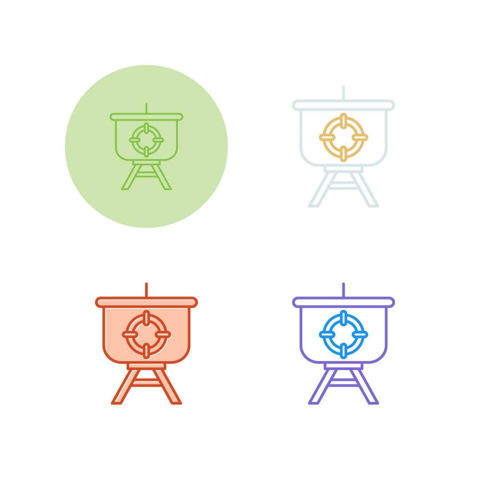 Target Presentation Vector Icon