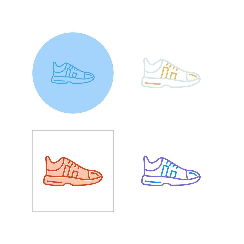 icono de vector de zapatillas