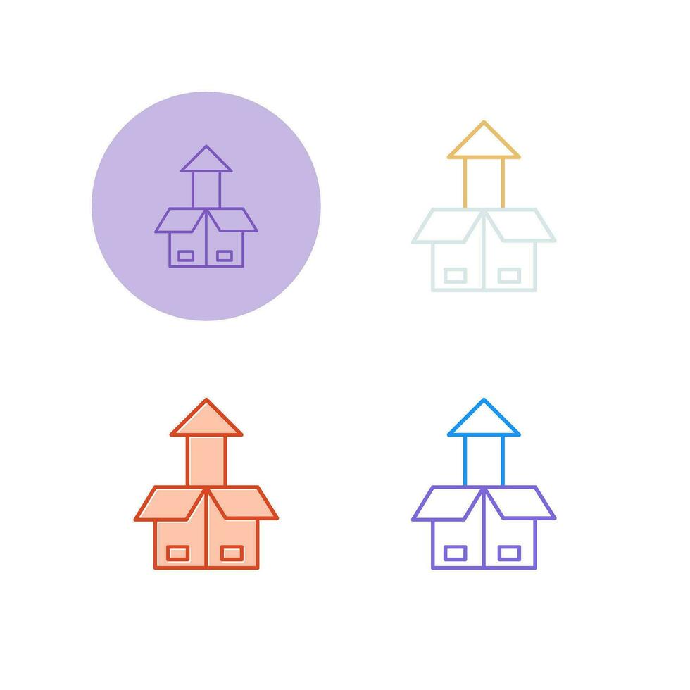 Open Box Vector Icon