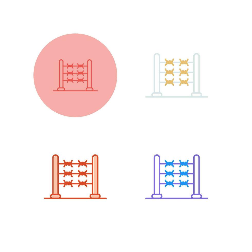 Barbed Wire Vector Icon