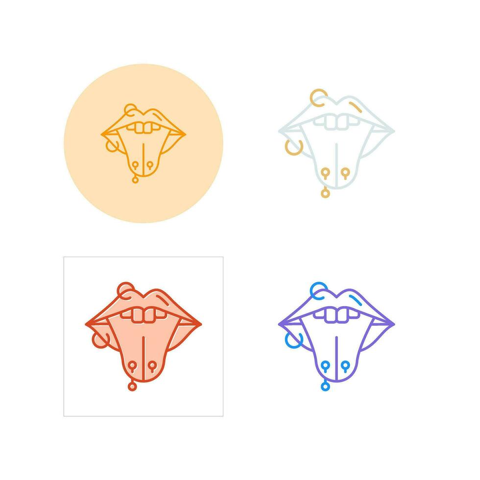Piercing Vector Icon