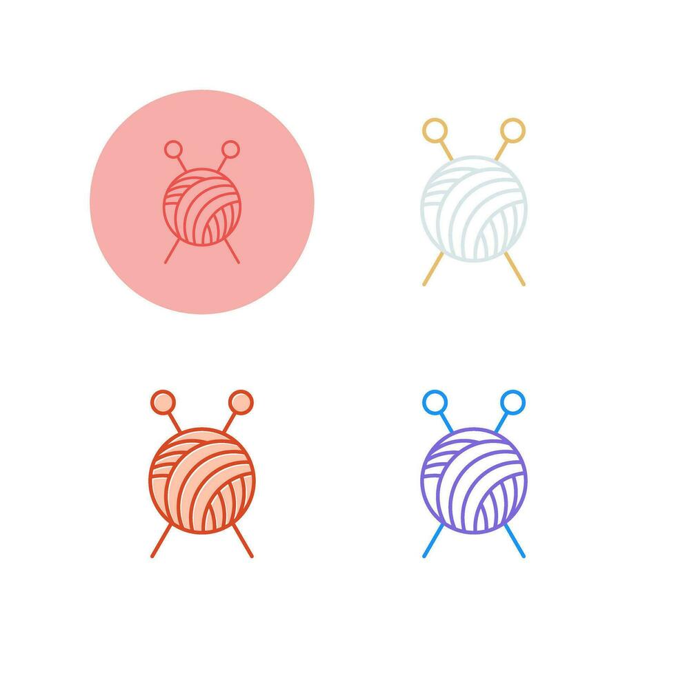 Knitting Vector Icon