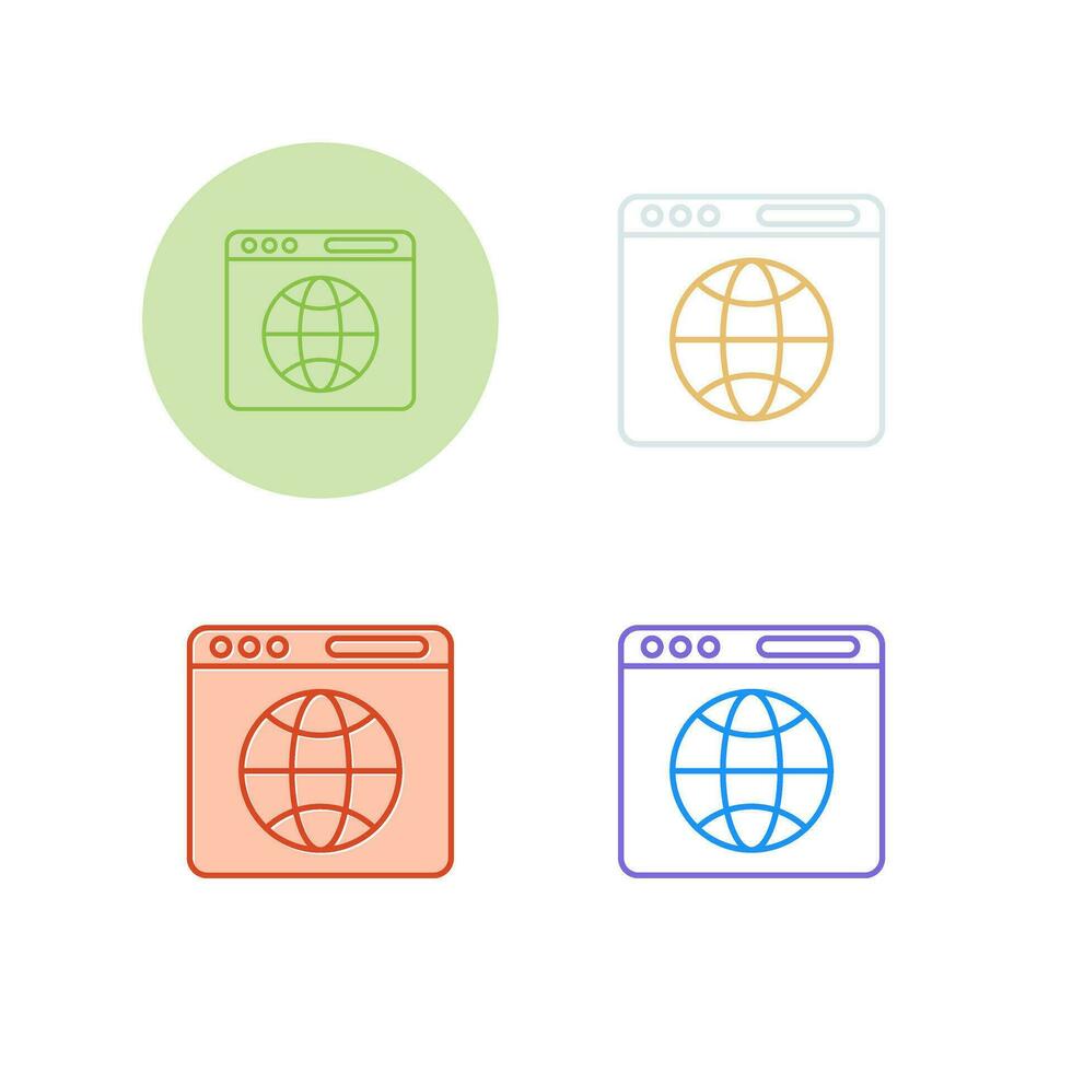 Browser Vector Icon
