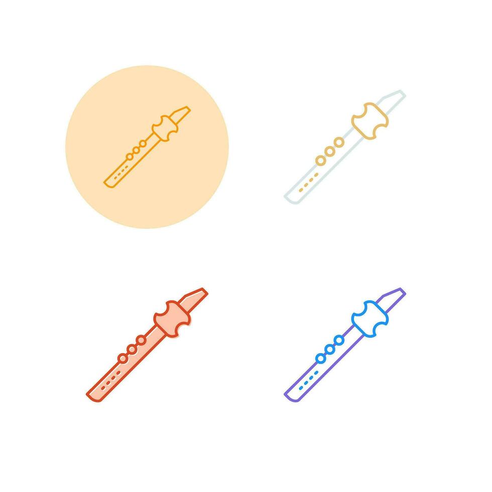 Flute Vector Icon