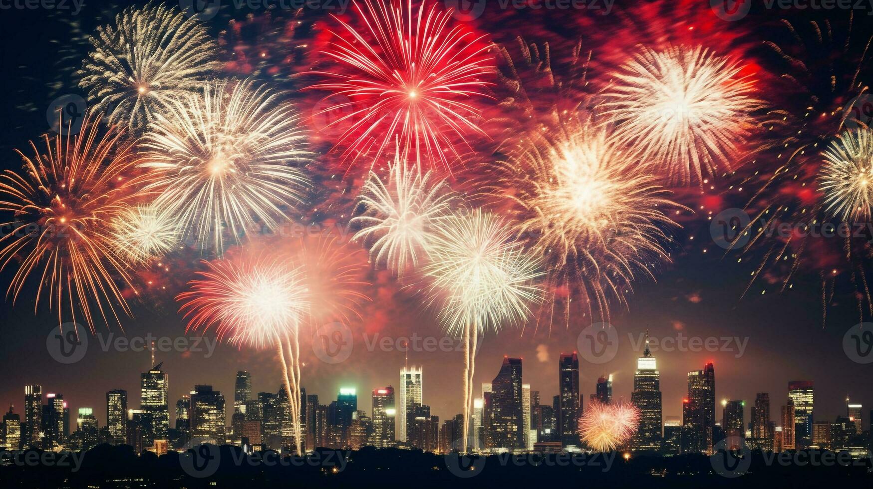 A long exposure shot of a firecracker extravaganza, diwali stock images, realistic stock photos