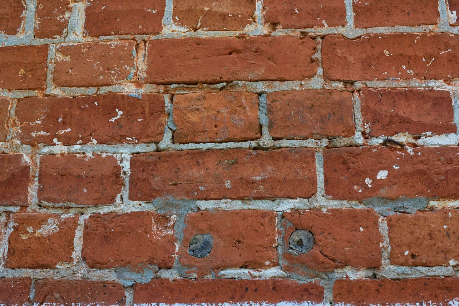 Abstract photo texture old red brick. Construction.