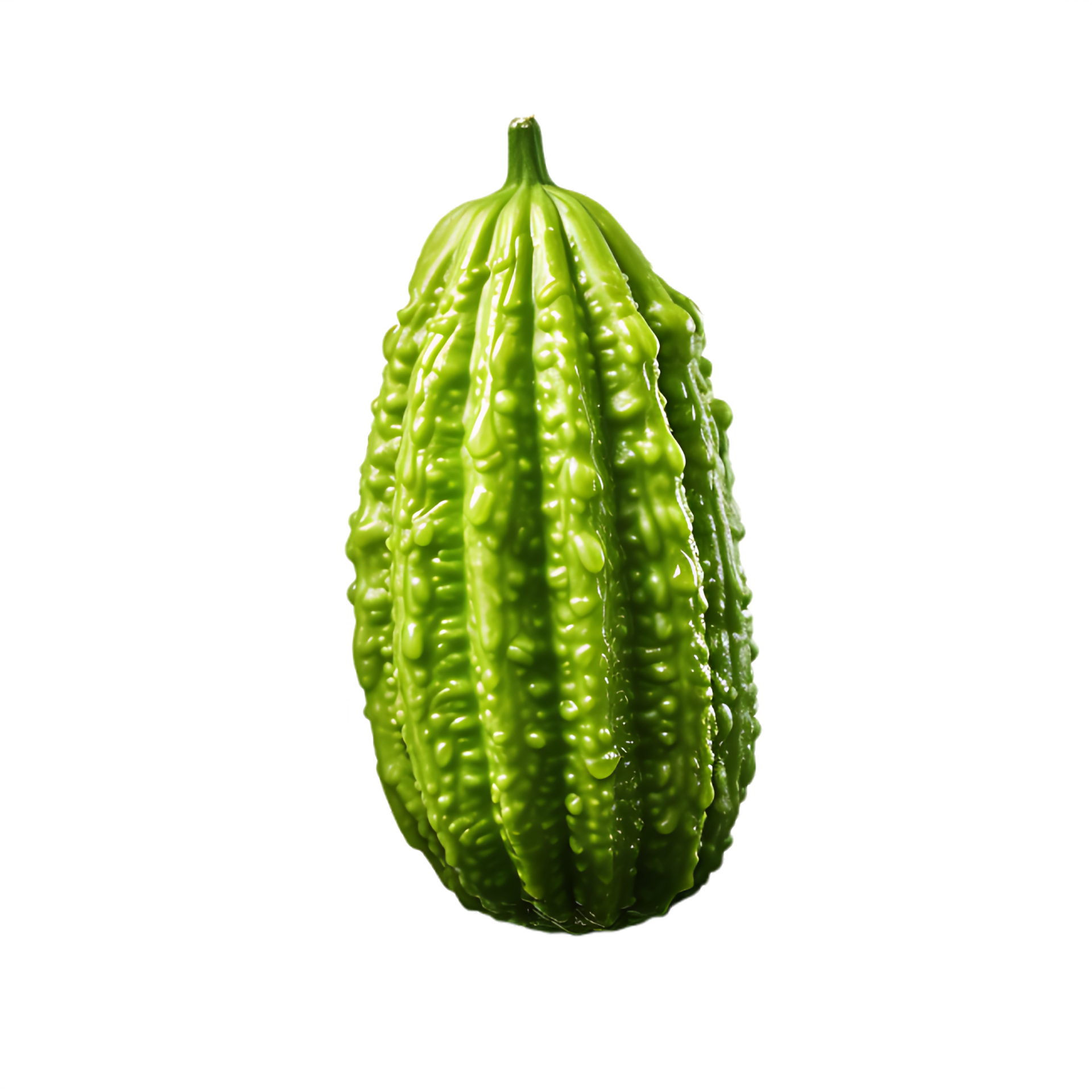 bitter melon on white background 28828302 PNG