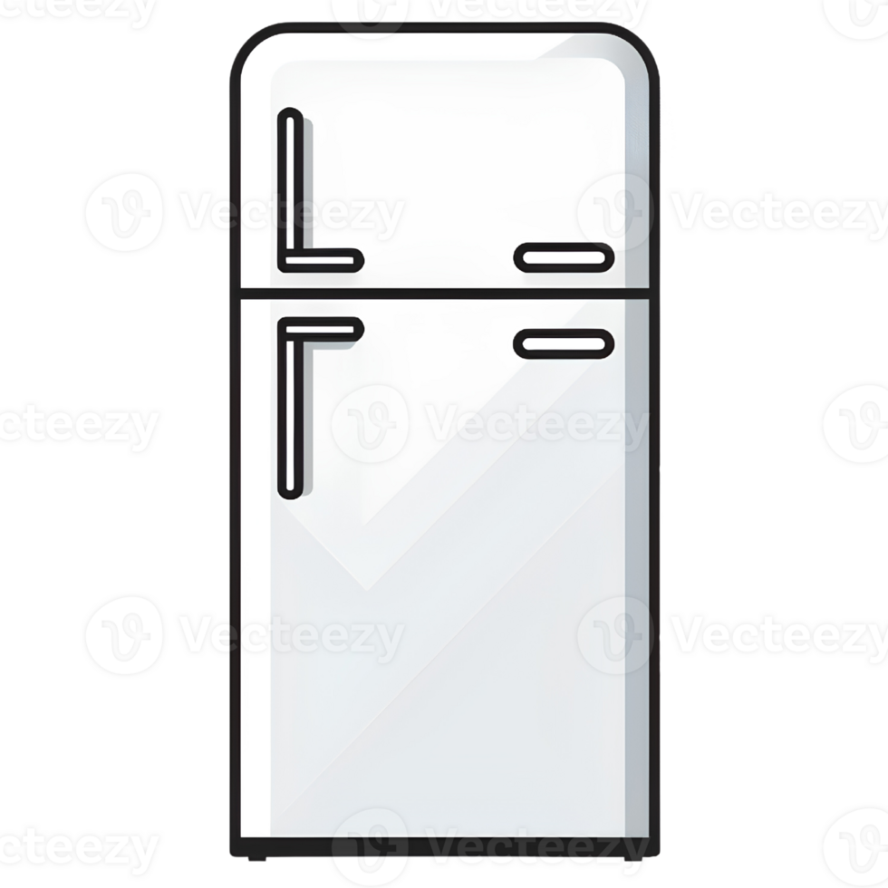 fridge illustrator ai generative png
