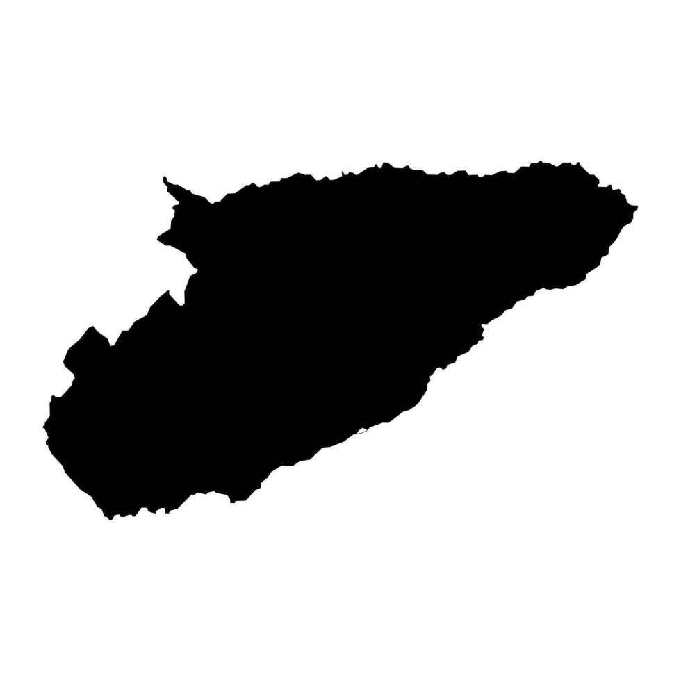 Casanare department map, administrative division of Colombia. vector