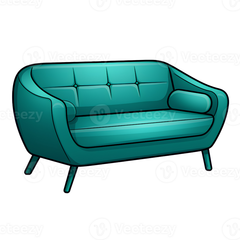 sofa illustration ai generate png