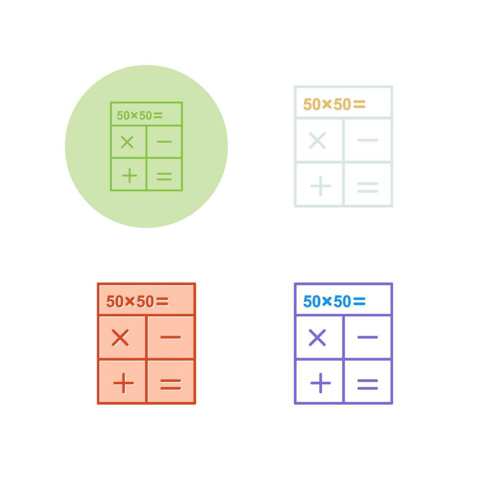 Calculations Vector Icon