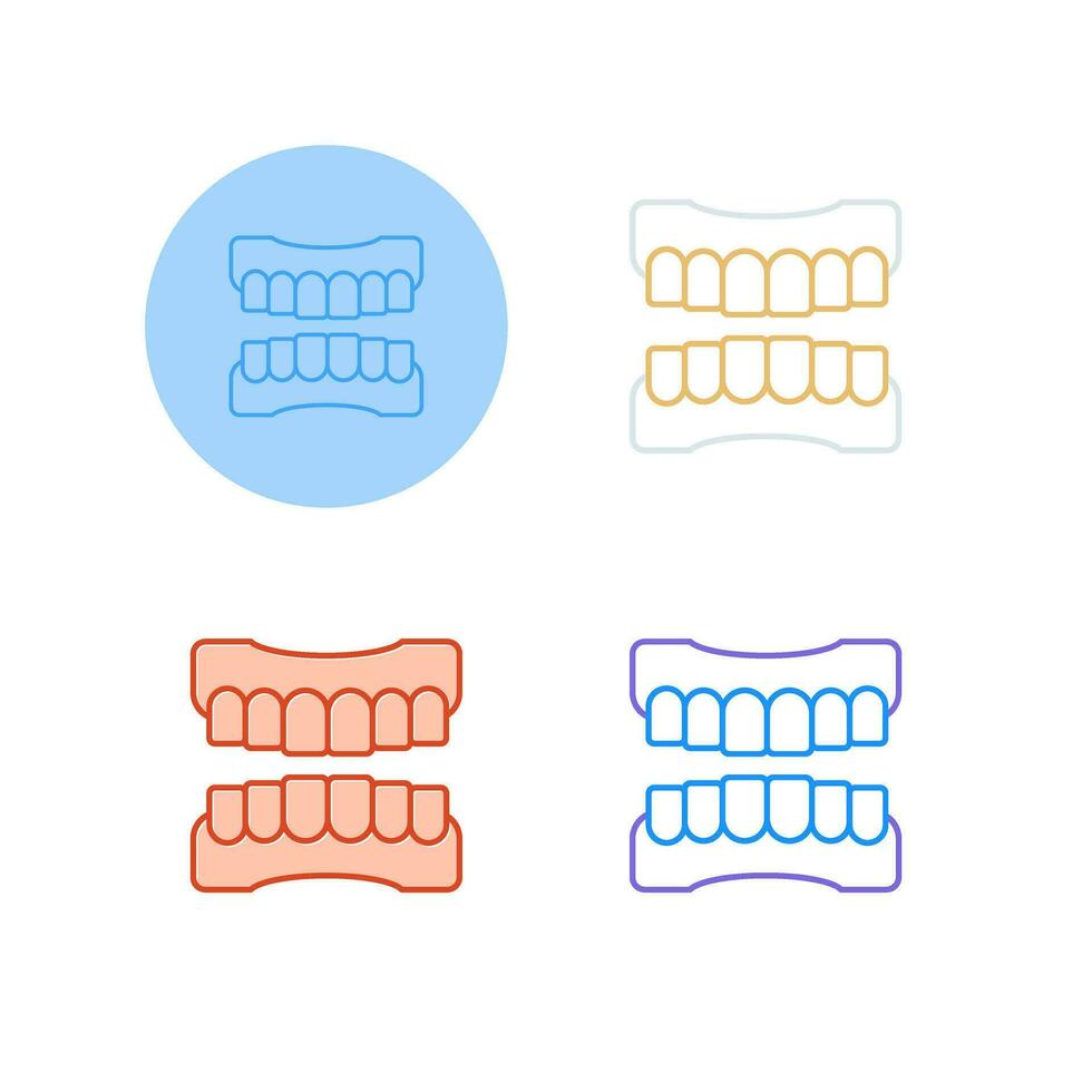 Denture Vector Icon