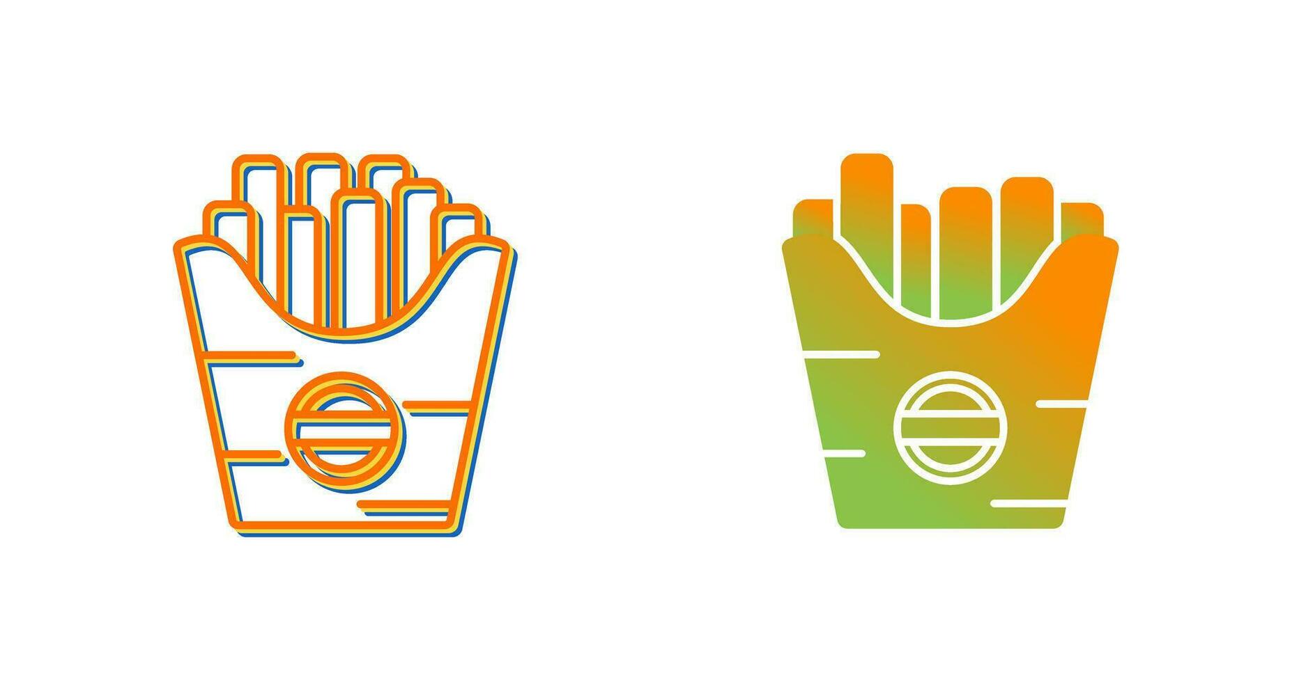 French Fries Vector Icon