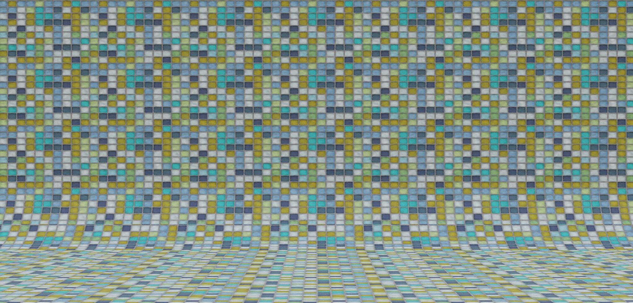 Backdrop pattern empty scene simple stage curved background 3D illustration photo