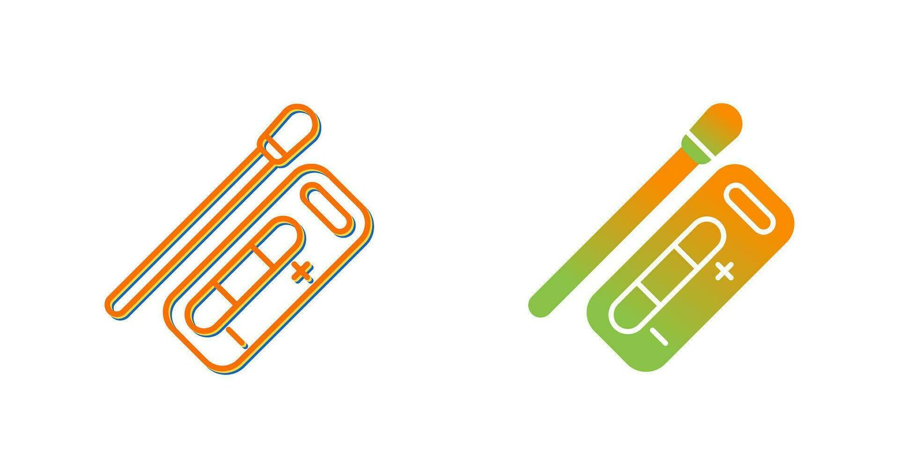 Rapid Test Vector Icon