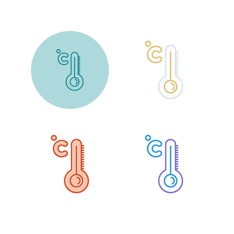 High Temperature Vector Icon