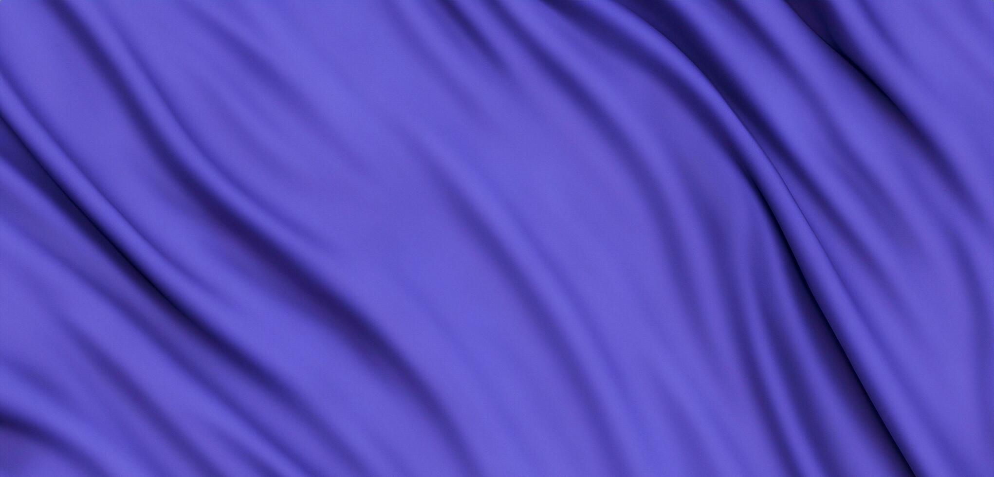 Beautiful silk satin background soft creases on the shiny fabric Elegant background Web banner Top view Silky silk Curtains Shiny textiles photo