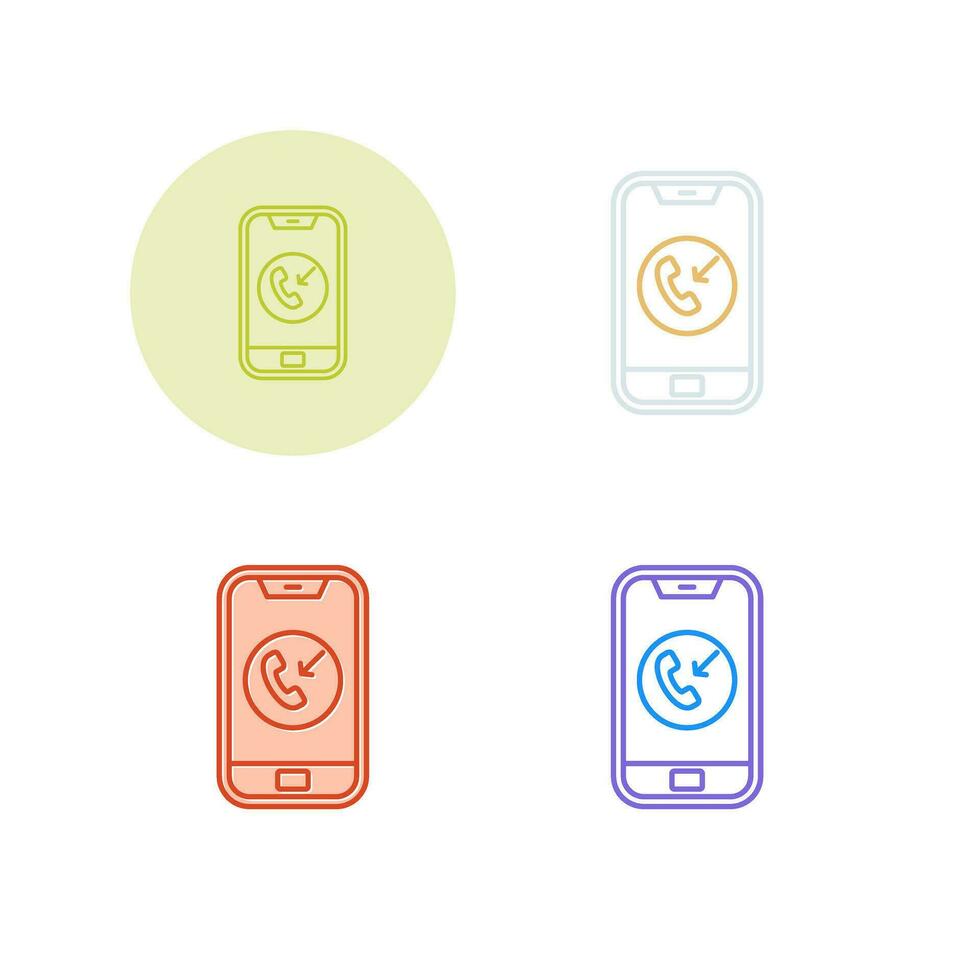 Incoming Call Vector Icon