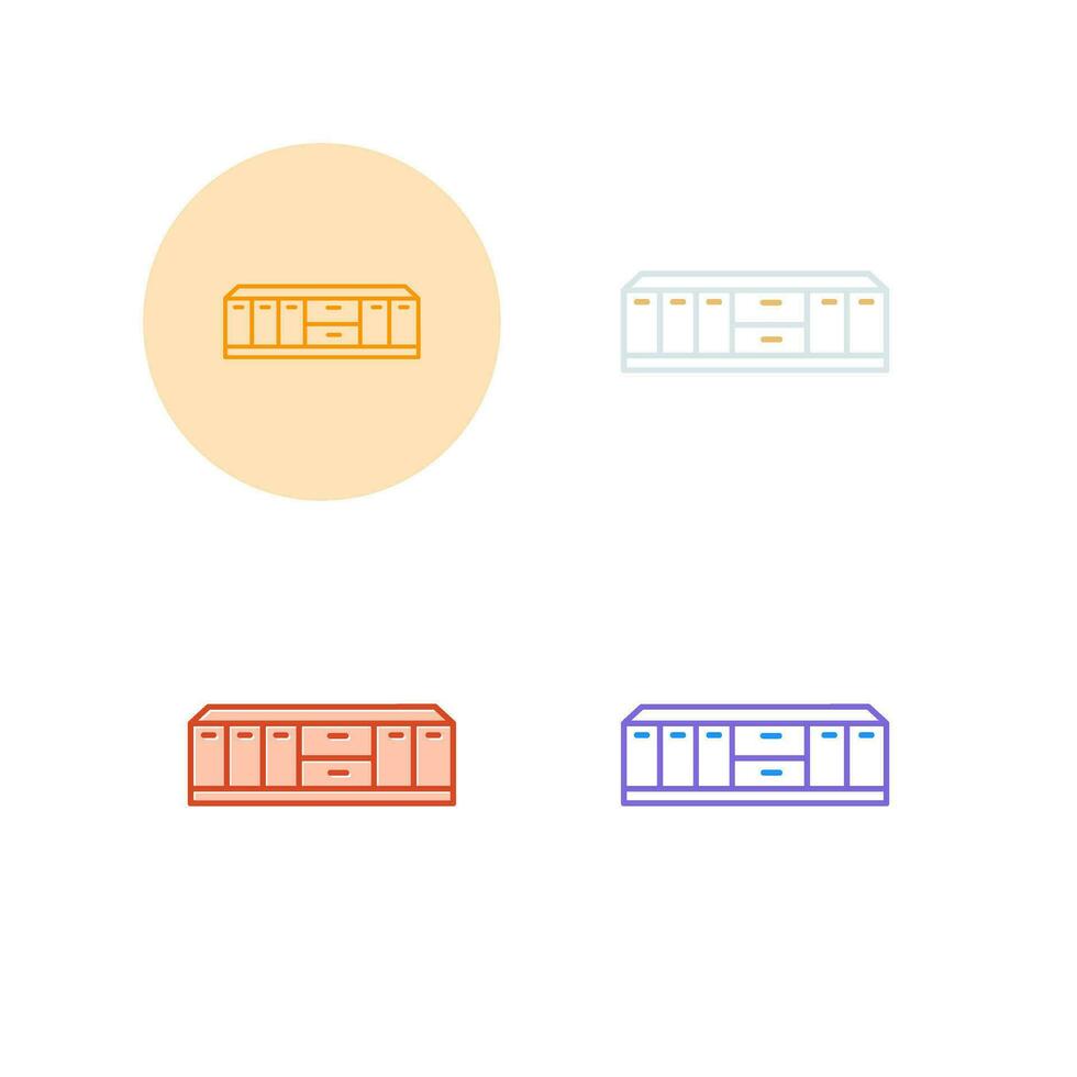 Cabinets Vector Icon